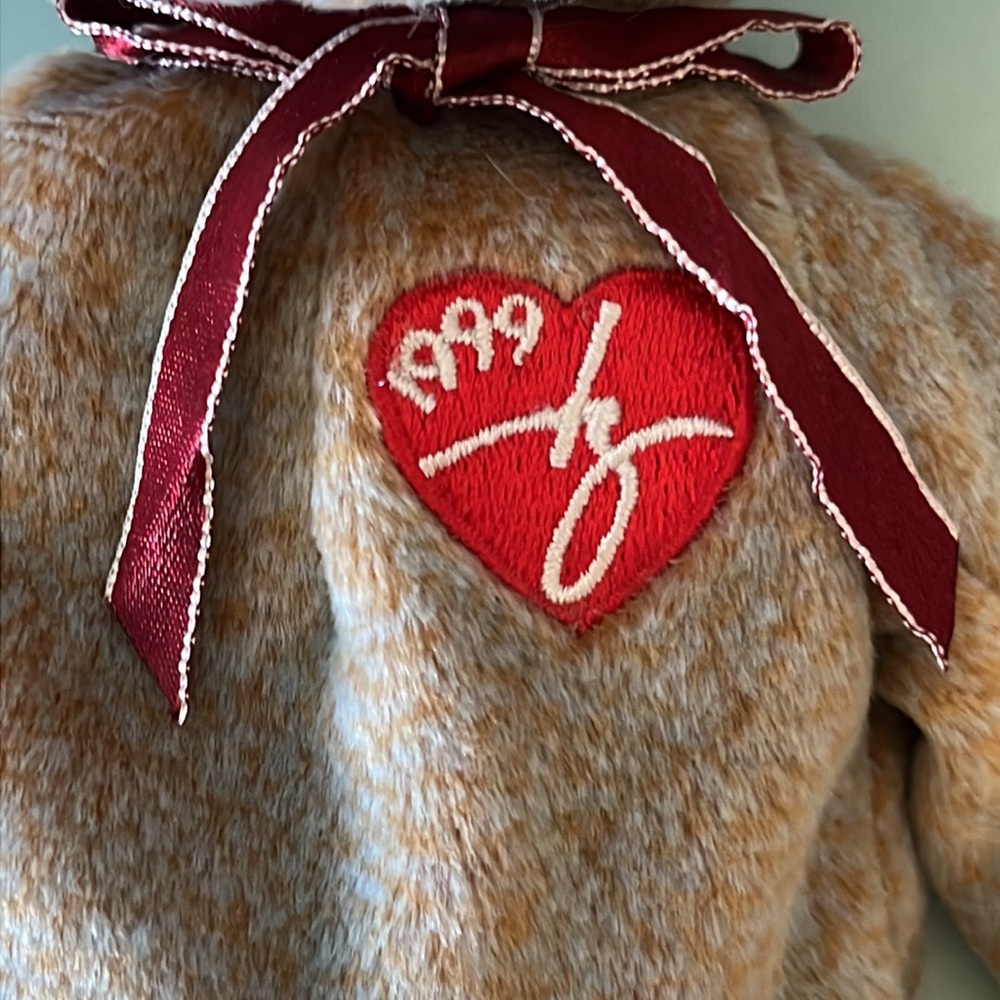 TY Brown 1999 Signature Bear Plush Toy with Tags - Picture 5 of 9